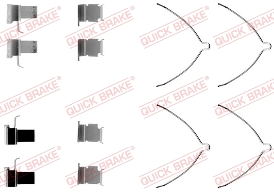 Accessory Kit, disc brake pad